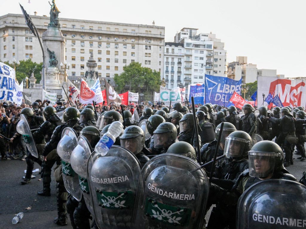 Denuncian En Argentina Represi N Contra Manifestantes Noticias Prensa