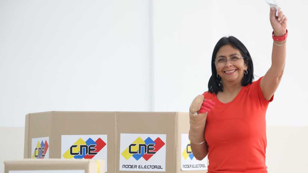 vicepresidenta-de-venezuela-destaca-marcha-de-proceso-electoral
