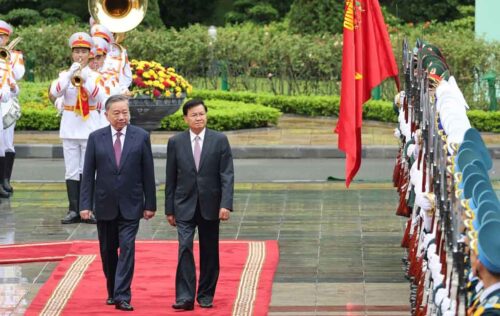 presidente-de-laos-inicia-visita-de-estado-a-vietnam