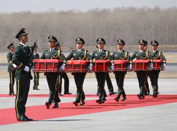 china-recibe-restos-de-43-martires-de-la-guerra-de-corea