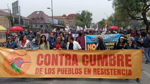 grupos-sociales-marchan-en-cuenca-en-rechazo-a-cumbre-iberoamericana